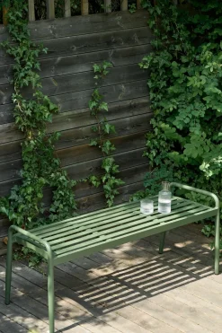 Banco Messina 51x124 cm, Moss green