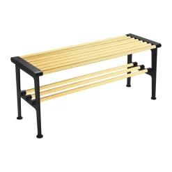 Banco Nostalgi 100 cm, Abedul-negro