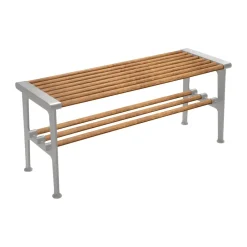 Banco Nostalgi 100 cm, Bambú-aluminio