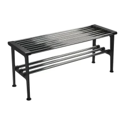 Banco Nostalgi 100 cm, Cromo-negro