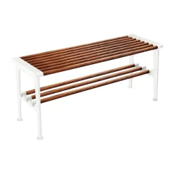 Banco Nostalgi 100 cm, Nogal-blanco