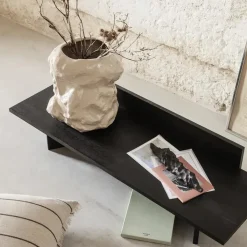 Banco Oblique, Oak black oiled