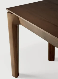 Banco para libros, Teca tintada oscura 146 cm