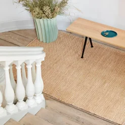 Banco Pyramid, Oak mate lacado-190 cm-estructura de acero negra