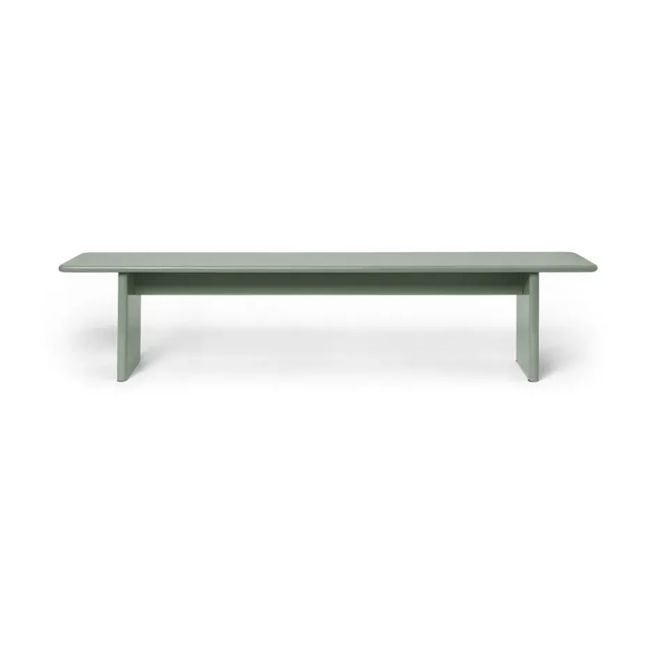 Banco Rink 200 cm, Tea green