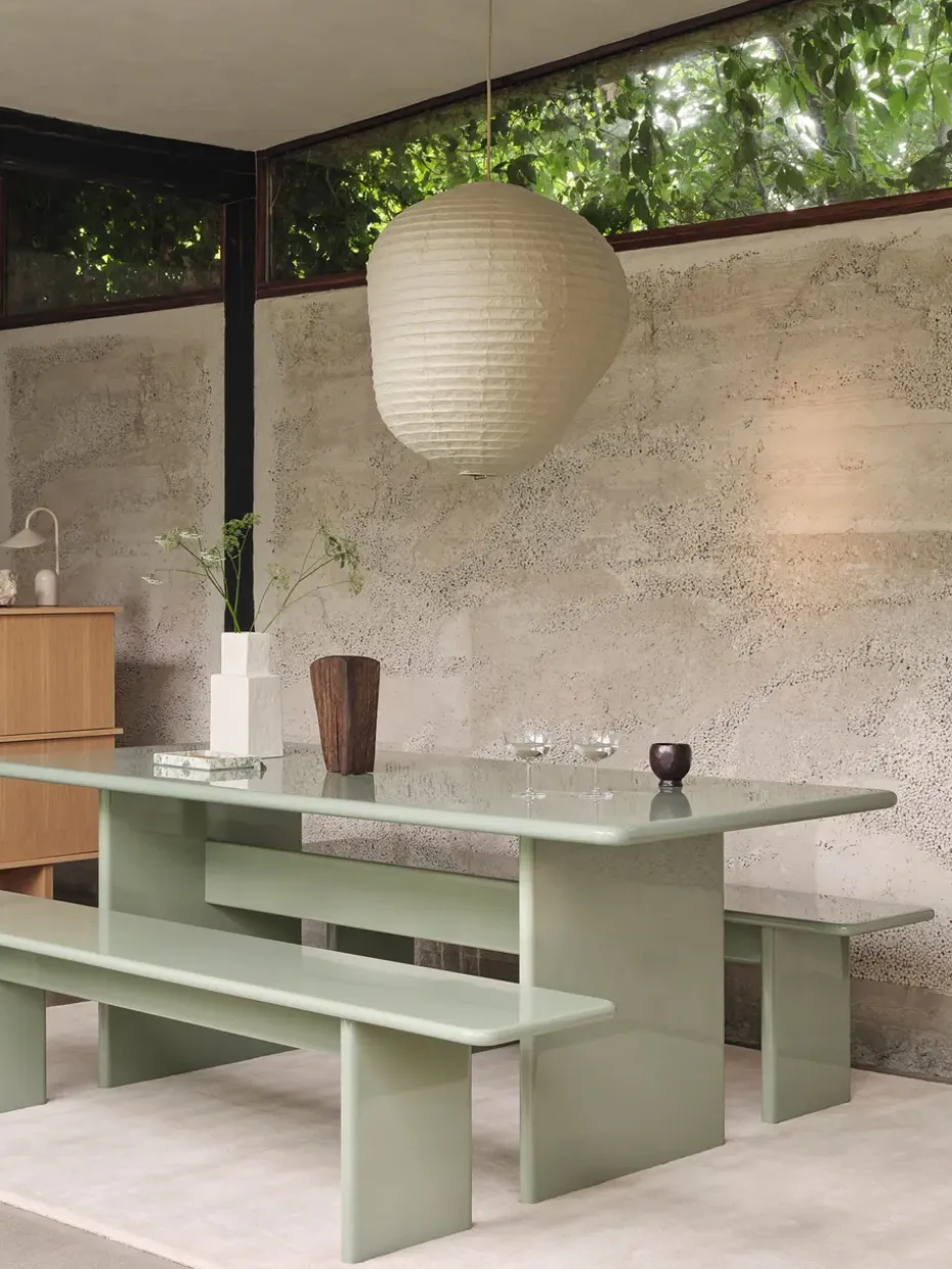 Banco Rink 200 cm, Tea green