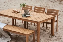 Banco Sköndal 199x40x45 cm, Teak