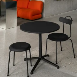 Banco Taburett, Negro, 45 cm