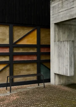 Banco Thorvald SC112 , Warm black, 125 cm