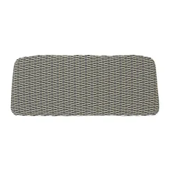 Banco Thorvald SC111 con cojín de asiento, Marquetry bora, 121,5 cm