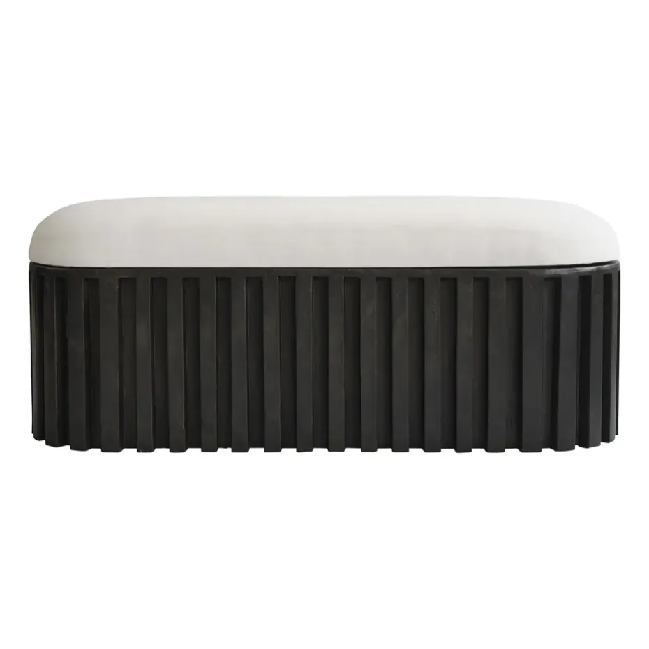 Banco Tribu lino, coffee-white chalk