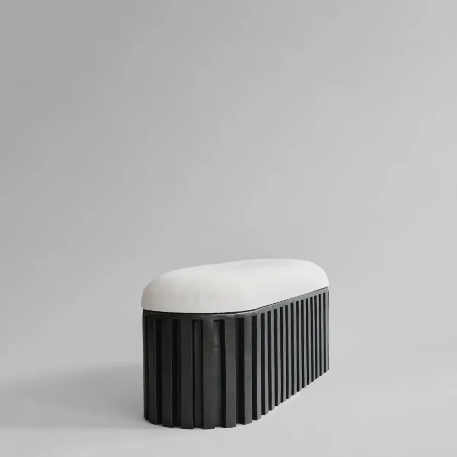 Banco Tribu lino, coffee-white chalk