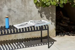 Banco 120x42 cm Palissade, Anthracite