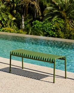 Banco 120x42 cm Palissade, Olive