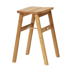 Banqueta Angle plegable, Roble