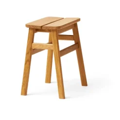 Banqueta Angle Standard 45 cm, Roble