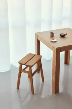 Banqueta Angle Standard 45 cm, Roble