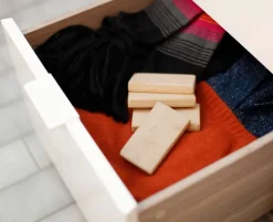 Bloque de fragancia Bosign de madera de cedro blanco , 4-pack