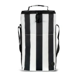 Bolsa refrigeración City alta 9 L, Negro-blanco