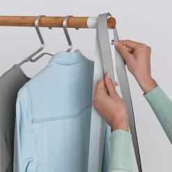 Burro para ropa Linn, grande, Blanco