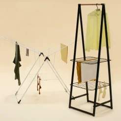 Burro para ropa Linn, pequeño, Negro