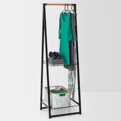 Burro para ropa Linn, pequeño, Negro