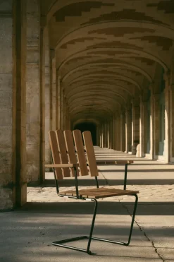 Butaca A2, Pino aceitado-verde