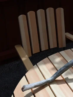 Butaca A2, Pino aceitado-verde