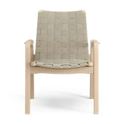 Butaca bajo Primo haya lacada, natural