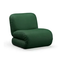 Butaca BAU, Divina melange-verde oscuro, recto