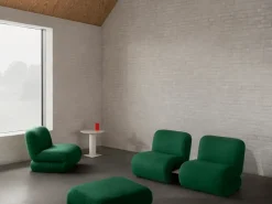 Butaca BAU, Vidar 0542 rojo, recto