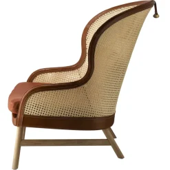 Butaca Dandy, Roble-natural-cuero Tärnsjö cognac