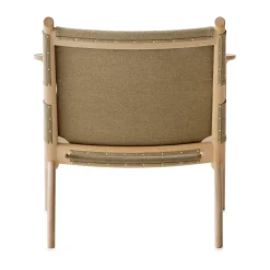 Butaca Hedwig, Haya-white-tela canvas