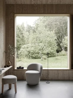 Butaca Kuon con función giratoria, Socia desert