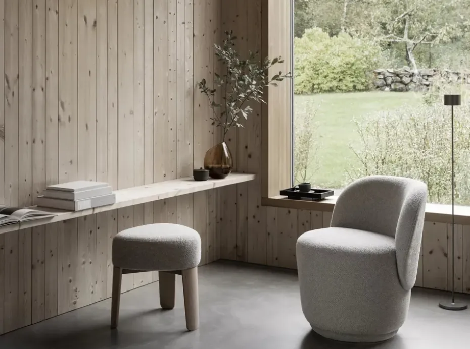 Butaca Kuon con función giratoria, Socia desert