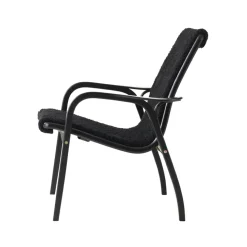 Butaca Laminett Black Edition, Haya teñida de negro