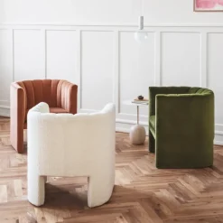 Butaca Loafer SC23, Tela Ritz clay