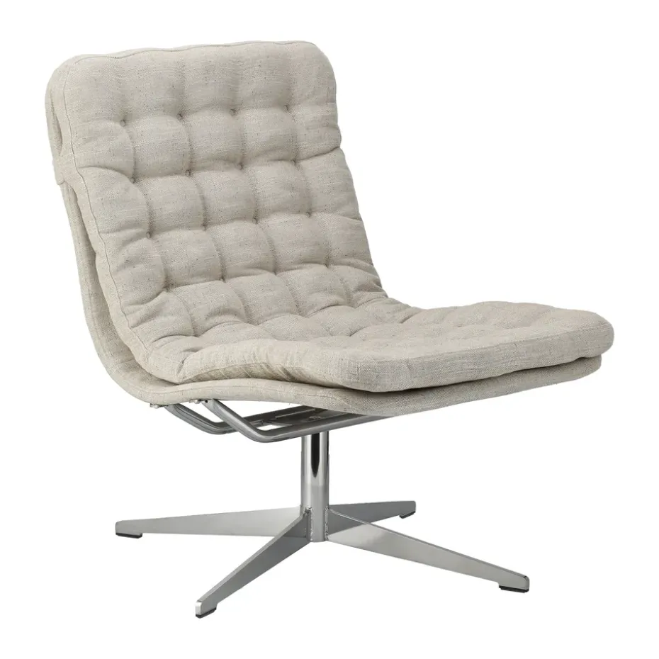 Butaca Loholm con función giratoria, Bern Beige 0341