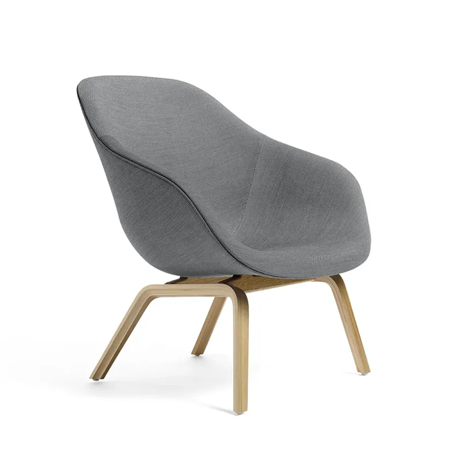 Butaca lounge About a Lounge 83, Surface by hay 150 gris-roble ben