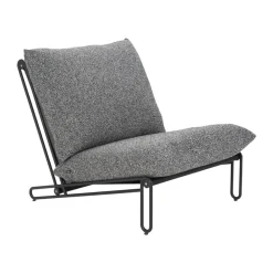 Butaca lounge Blixt, Negro-teddy ant