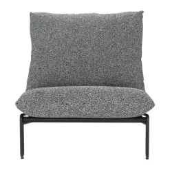 Butaca lounge Blixt, Negro-teddy ant