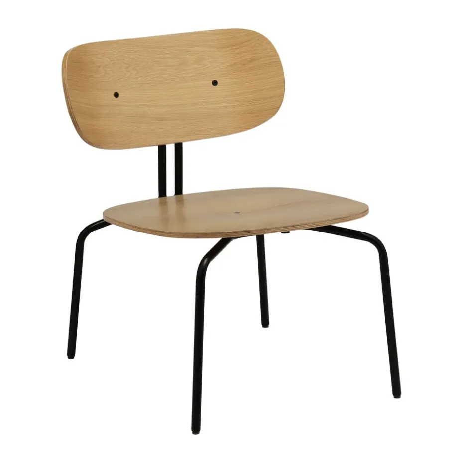 Butaca Lounge Curious, Oak-black