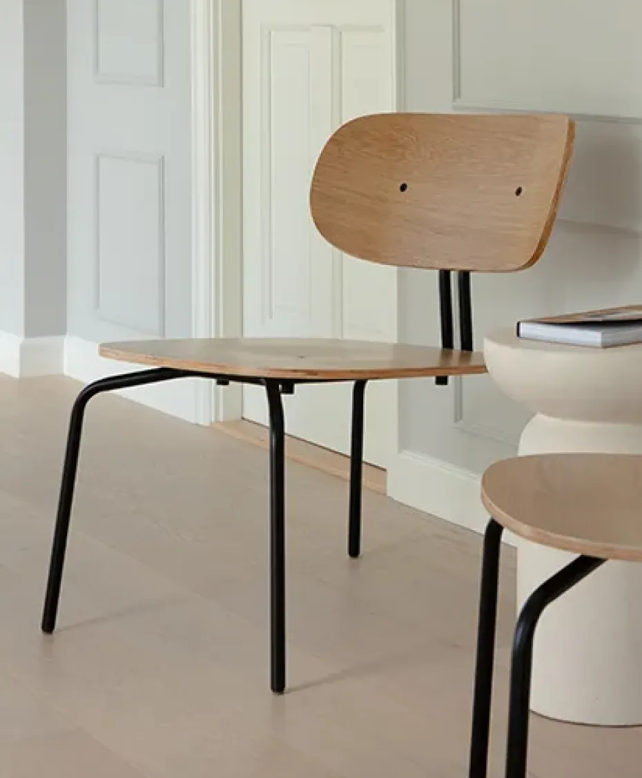 Butaca Lounge Curious, Oak-black