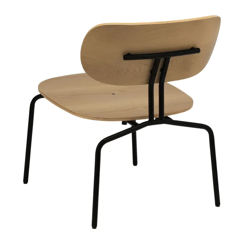 Butaca Lounge Curious, Oak-black