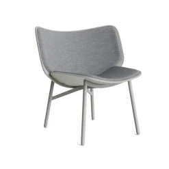 Butaca lounge Dapper, Remix 143-dusty grey-bastidor gris