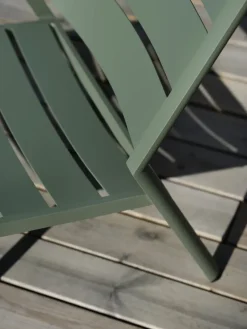 Butaca Lounge Delia, Dusty green