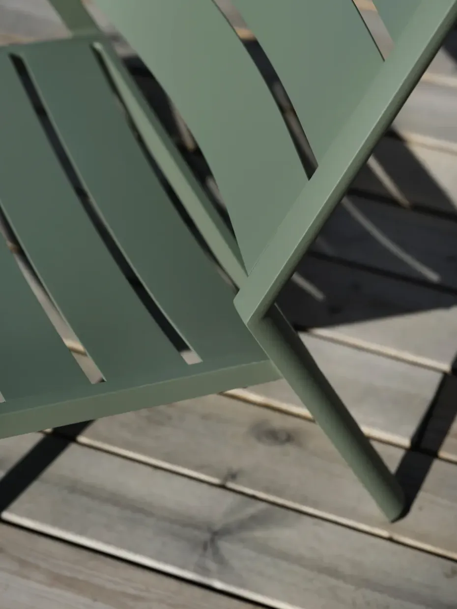 Butaca Lounge Delia, Khaki