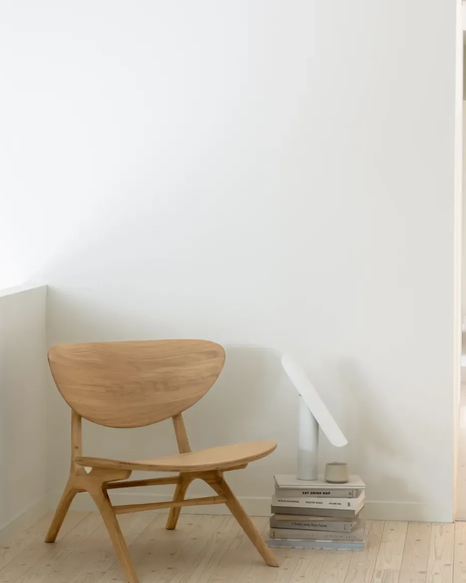 Butaca Lounge Eye, Roble con aceite duro encerado