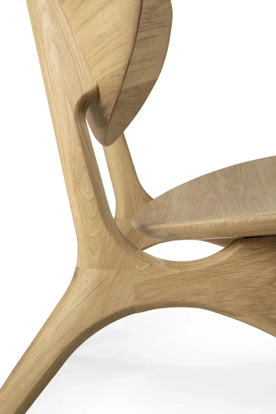 Butaca Lounge Eye, Roble con aceite duro encerado