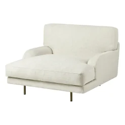 Butaca Lounge Flaneur, Indianskop 15-antique brass